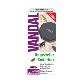 Vandal Ungeziefer Koederbox fuer Haus, Wohnung und Terrasse